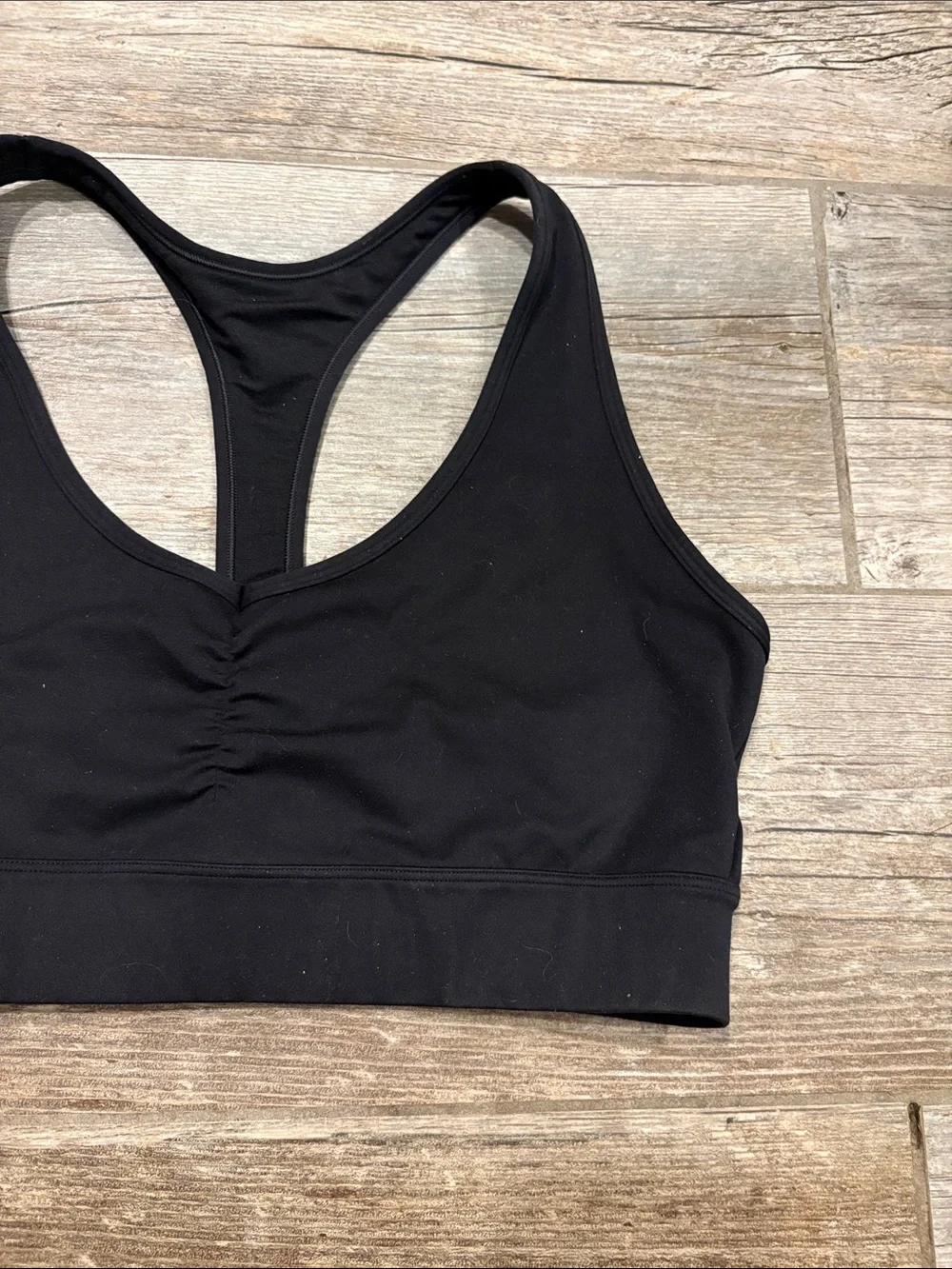 Gap Fit Eclipse Racerback Sports Bra black  XL